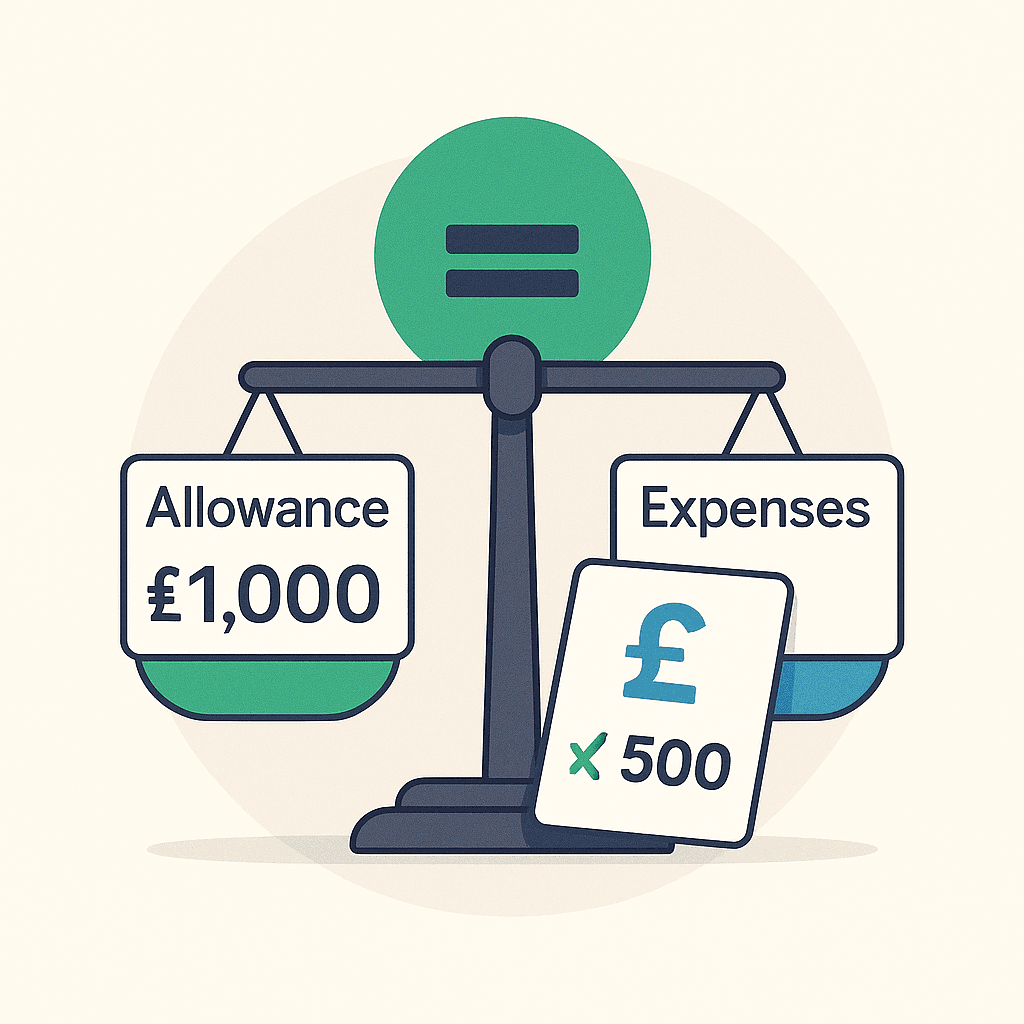 £1,000 allowance vs expenses