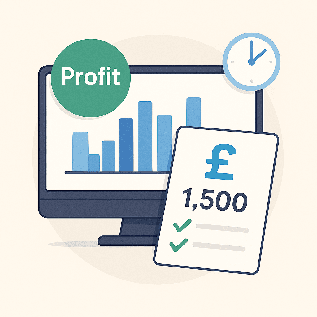 Clear profit summaries